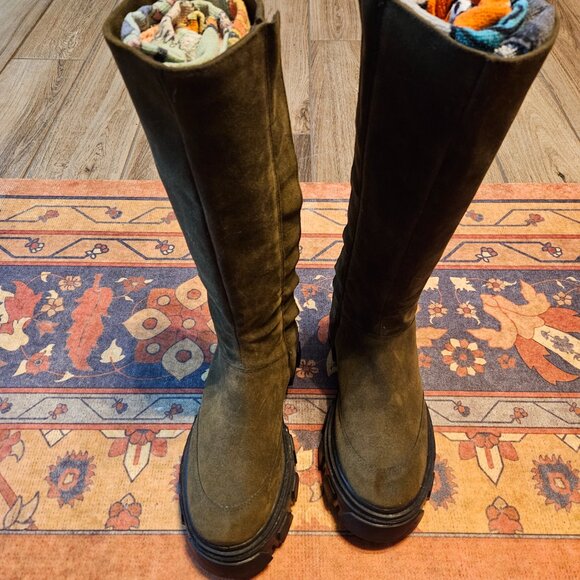 Farm Rio Suede Boots - Picture 3 of 6